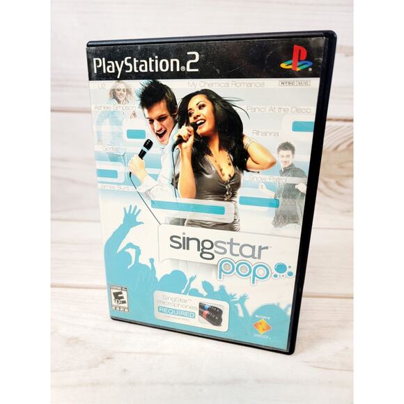 Singstar '90s & Singstar Pop (Sony PlayStation 2, 2008 ) PS2 CASES ONLY - Picture 7 of 13